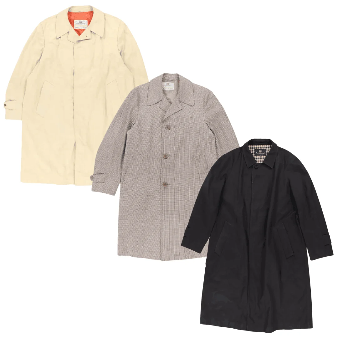 5x AQUASCUTUM TRENCH COATS - Image 2