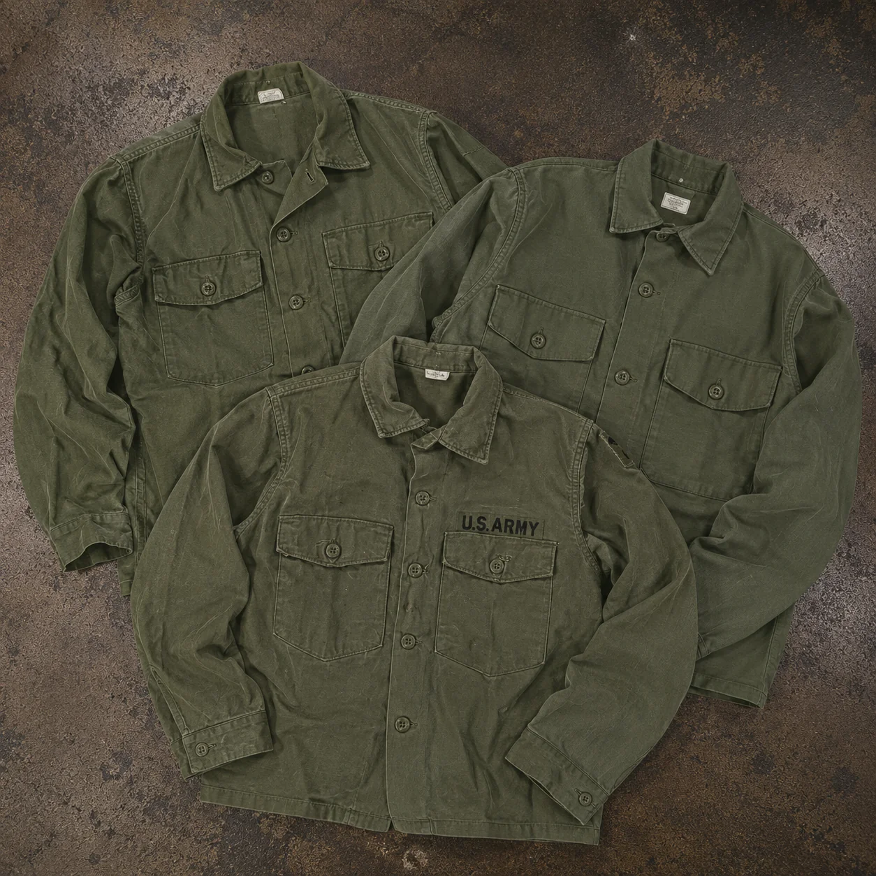 25x ARMY/MILITARY SHIRTS