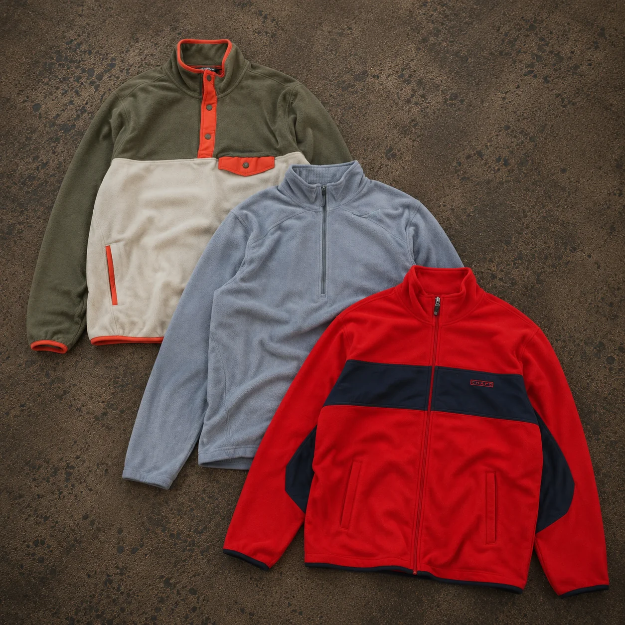 20x BRANDED FLEECES