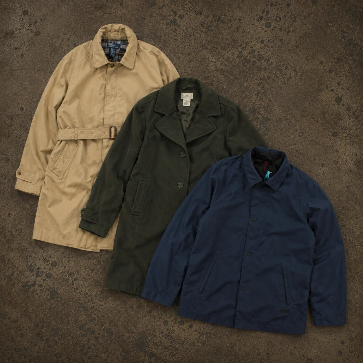 10x BRANDED LONG COATS
