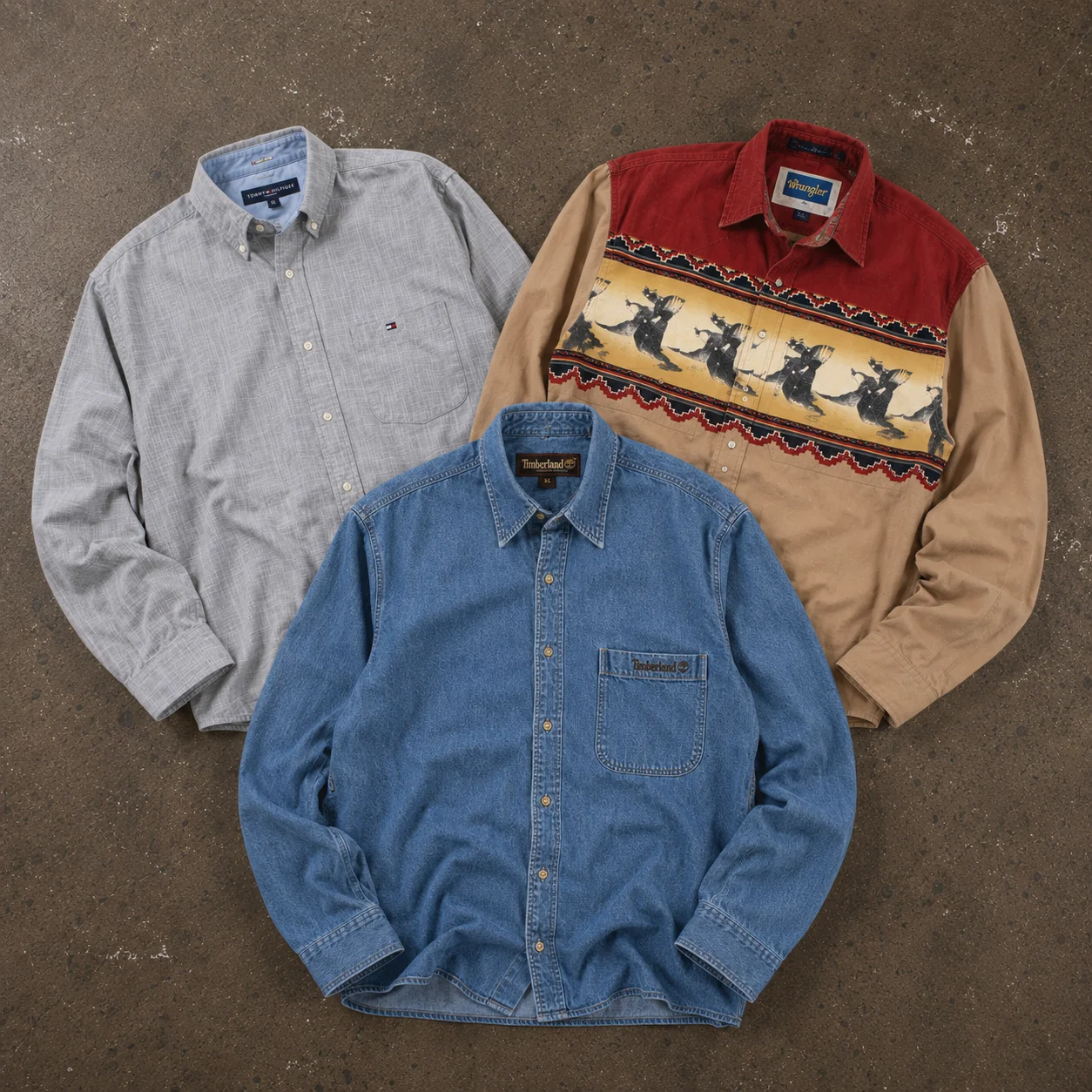 25x BRANDED SHIRTS