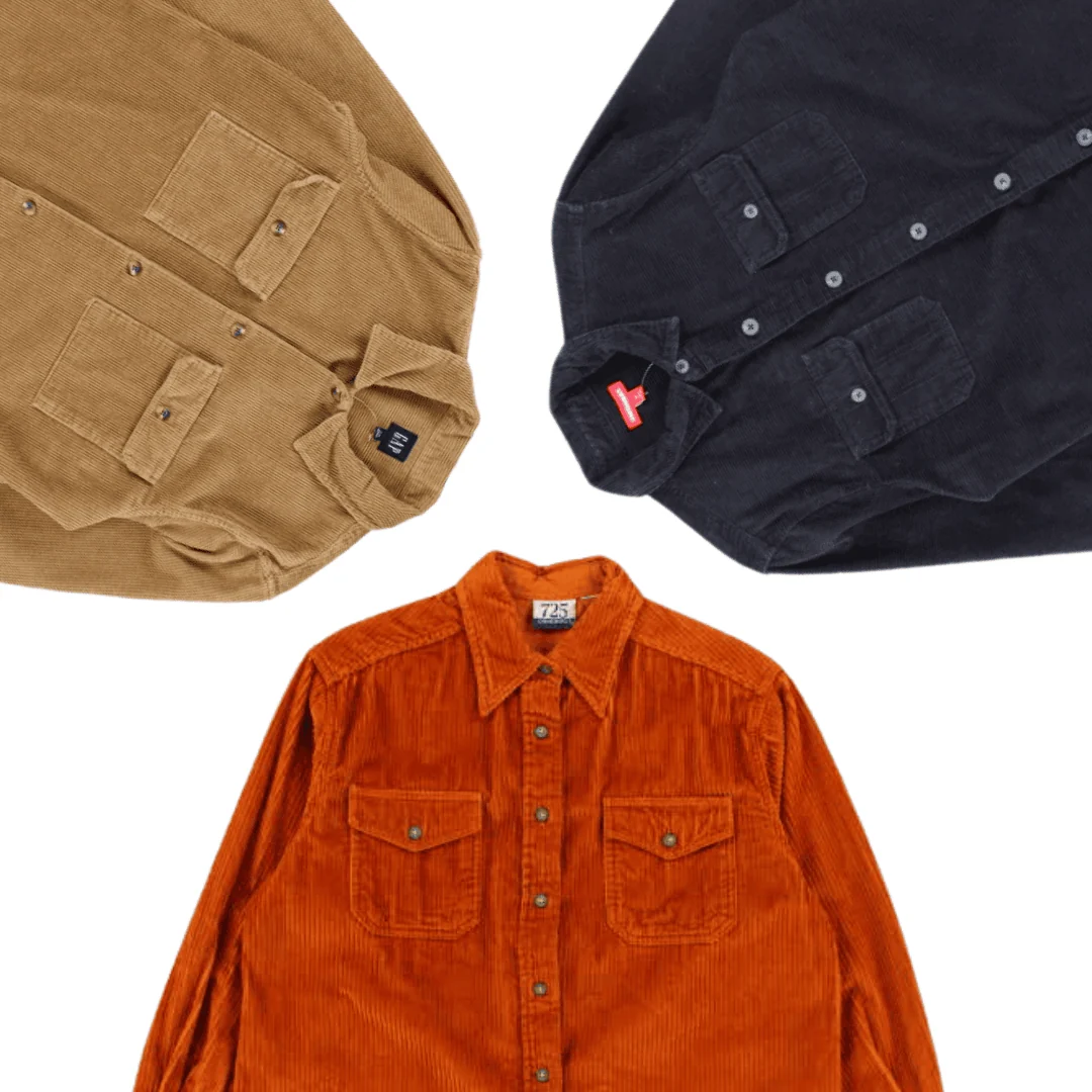 25x CORDUROY SHIRTS - Image 2