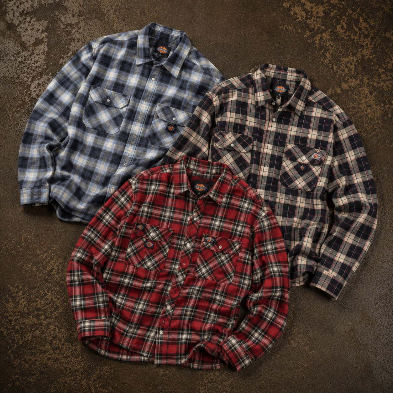25x DICKIES FLANNEL SHACKETS