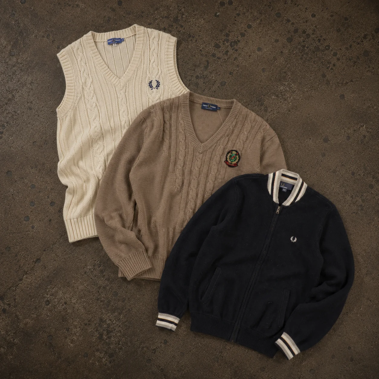 25x FRED PERRY KNITWEAR
