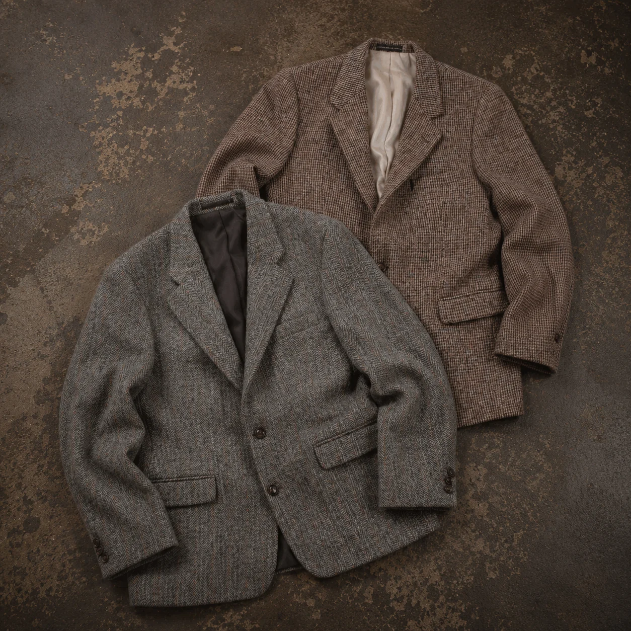 10x HARRIS TWEED BLAZERS