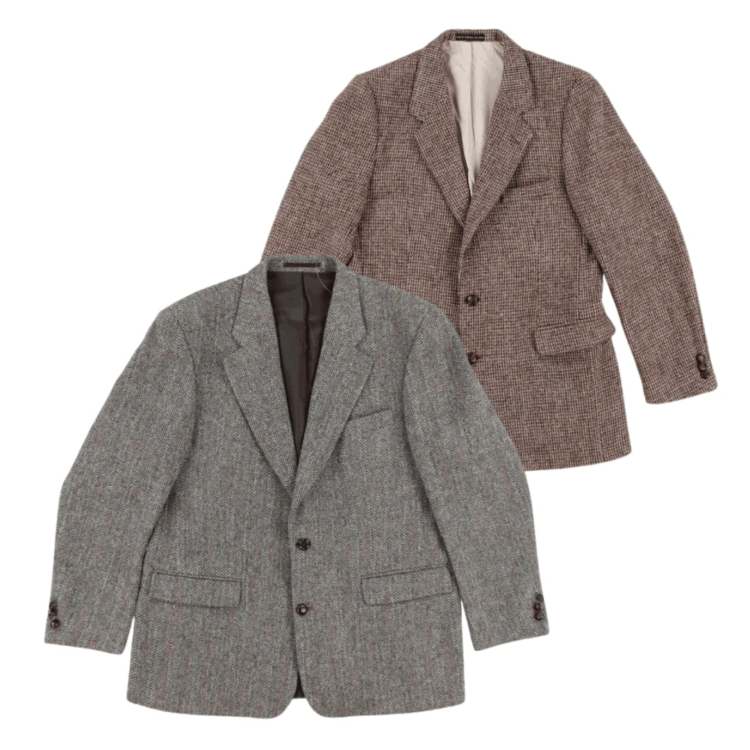 10x HARRIS TWEED BLAZERS - Image 2