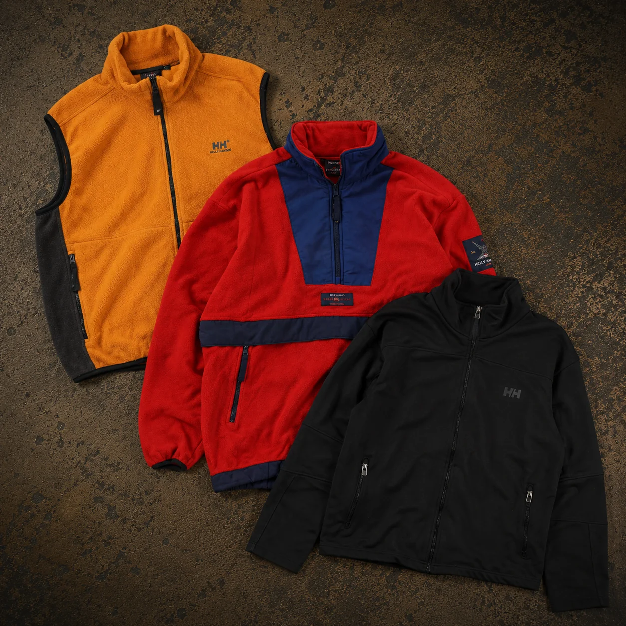 25x HELLY HANSEN FLEECES