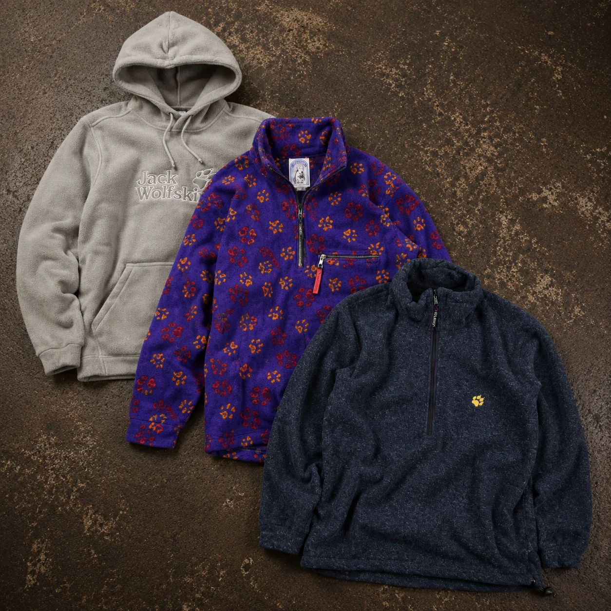 20x JACK WOLFSKIN FLEECES
