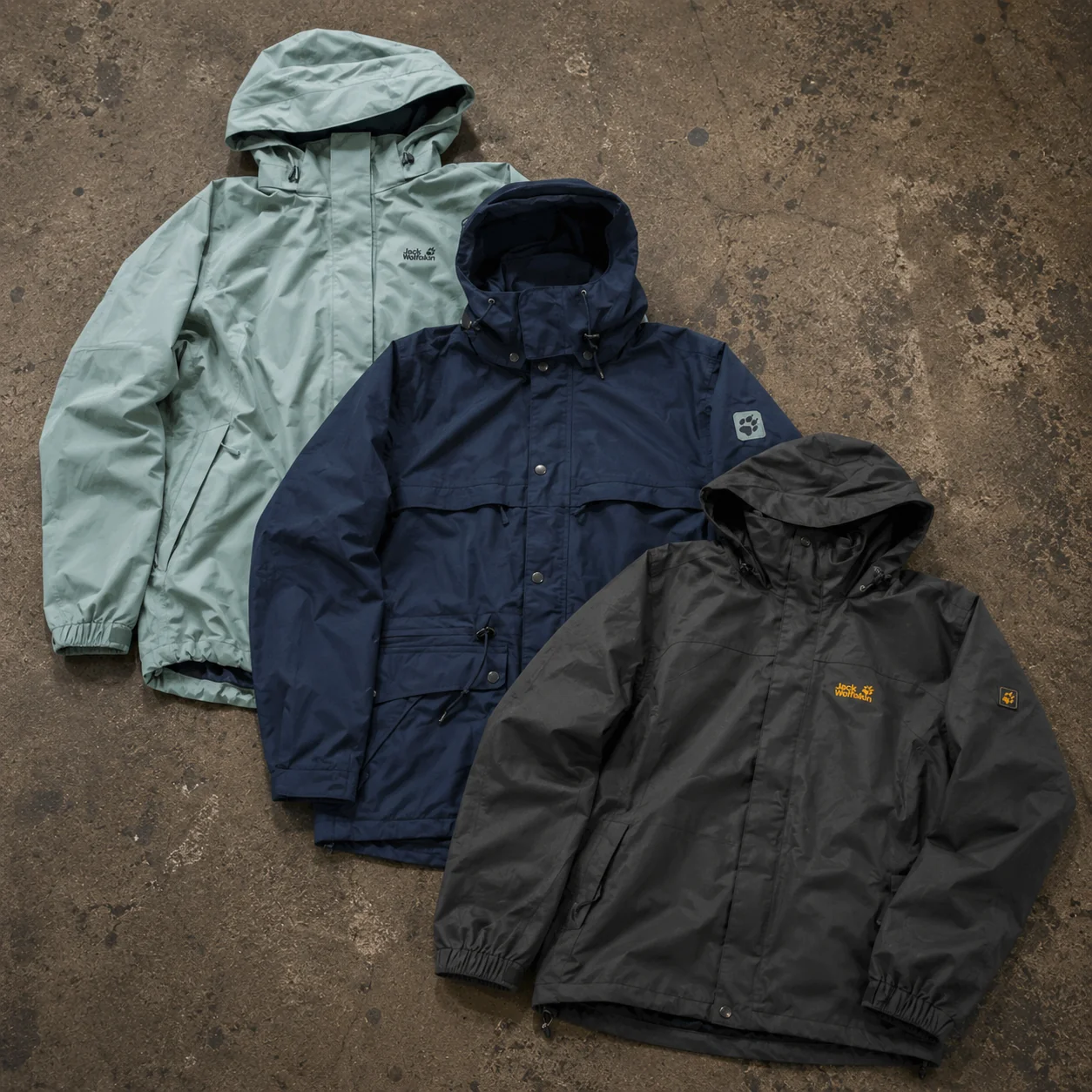 10x JACK WOLFSKIN JACKETS