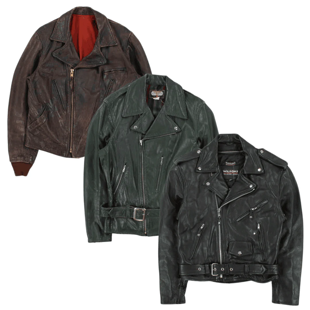 30x PREMIUM LEATHER MOTORBIKE JACKETS B/C - Image 3