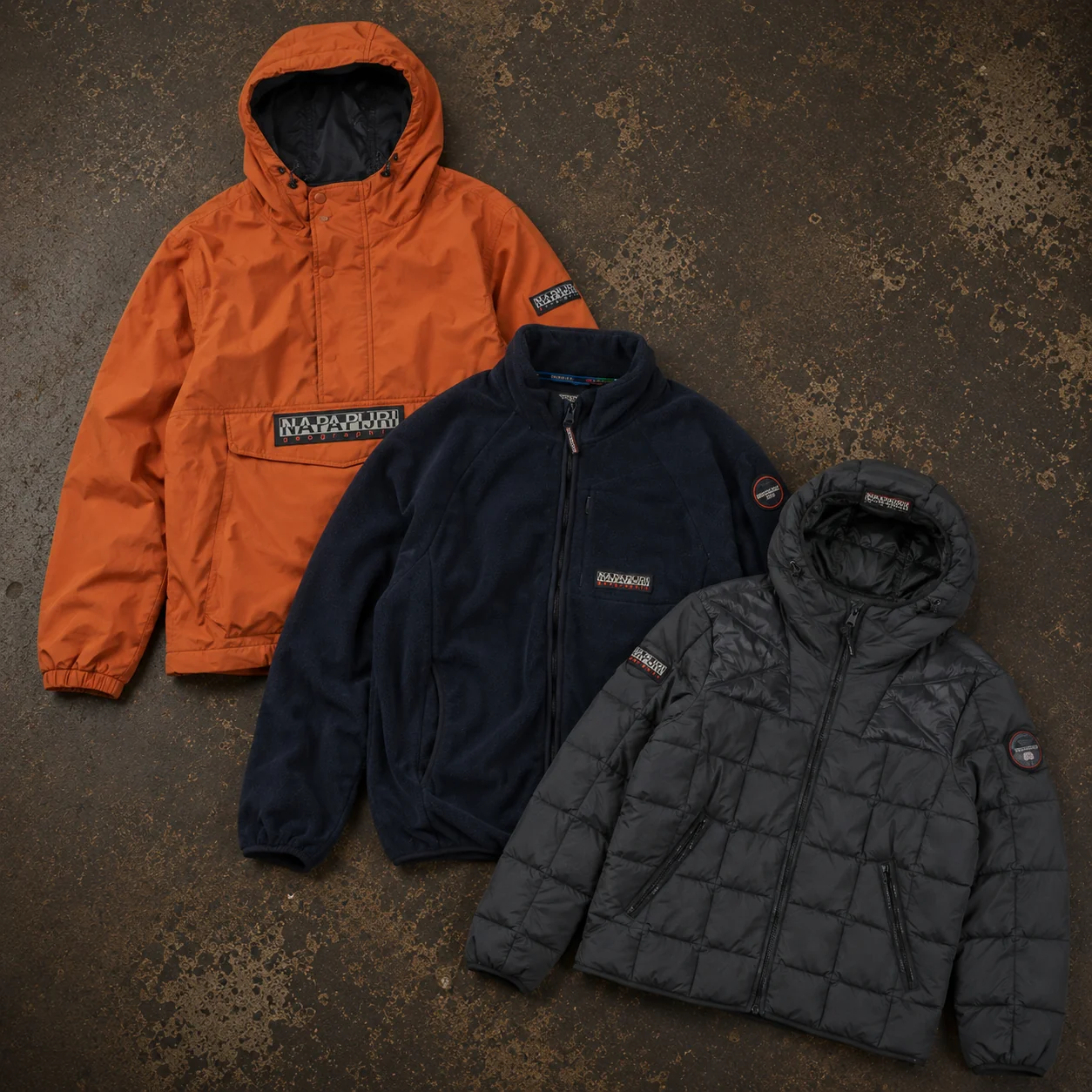 10x NAPAPIJRI JACKETS
