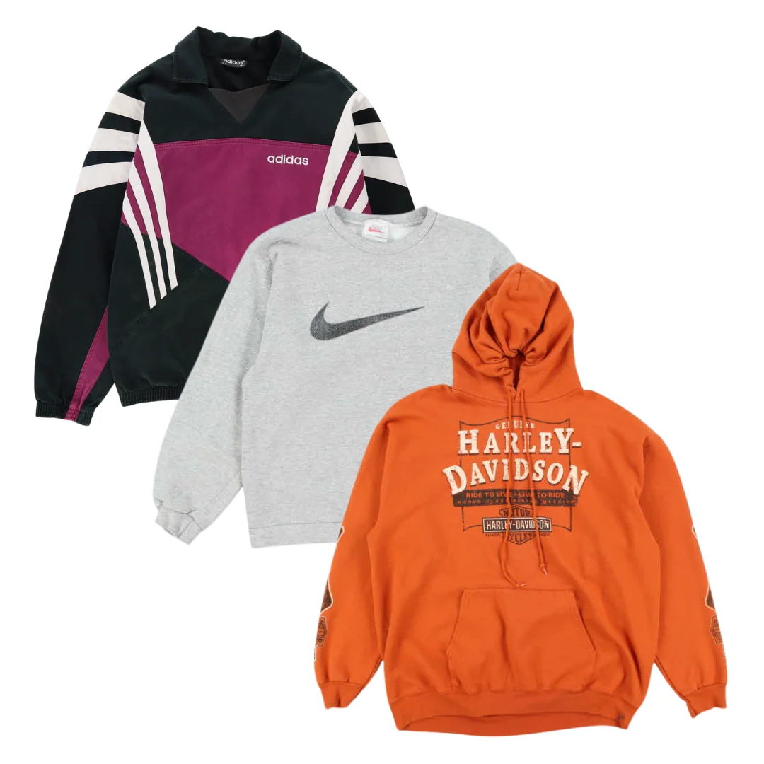 10x PREMIUM BRANDED SWEATSHIRTS - Image 3