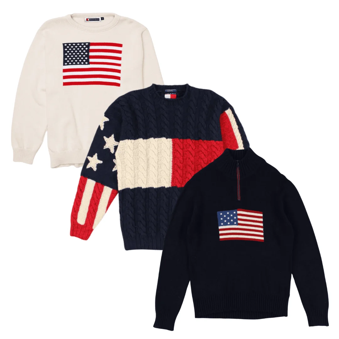 10x USA FLAG KNITWEAR - Image 2