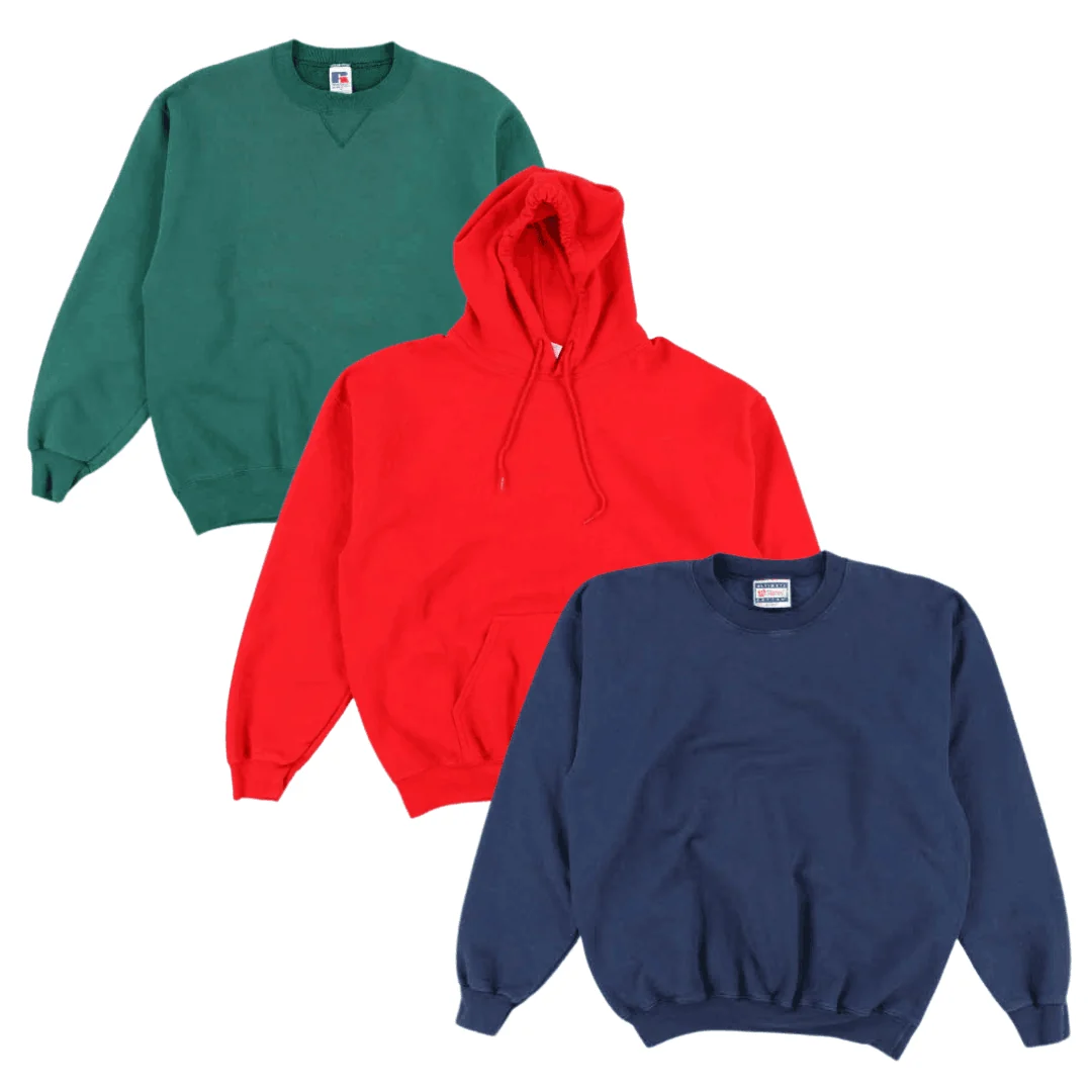 20x VINTAGE BLANK SWEATSHIRTS - Image 2