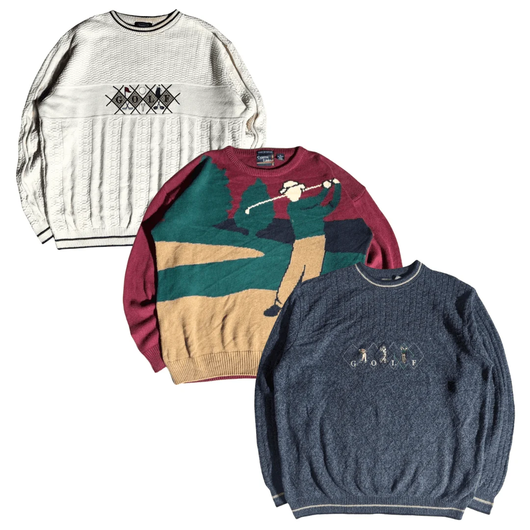 30x VINTAGE GOLF KNITWEAR - Image 2