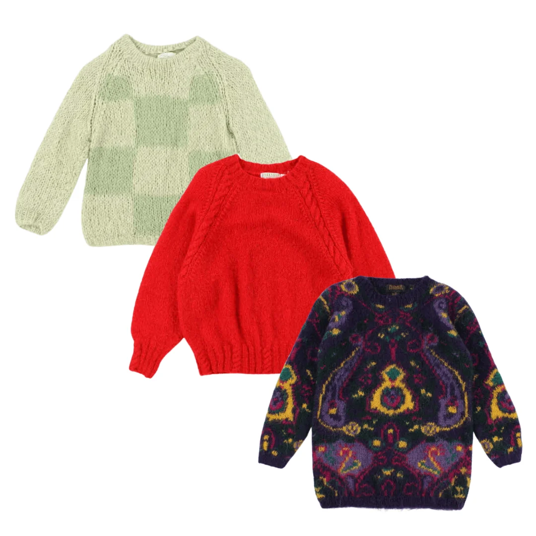 10x VINTAGE MOHAIR/ANGORA KNITWEAR - Image 2