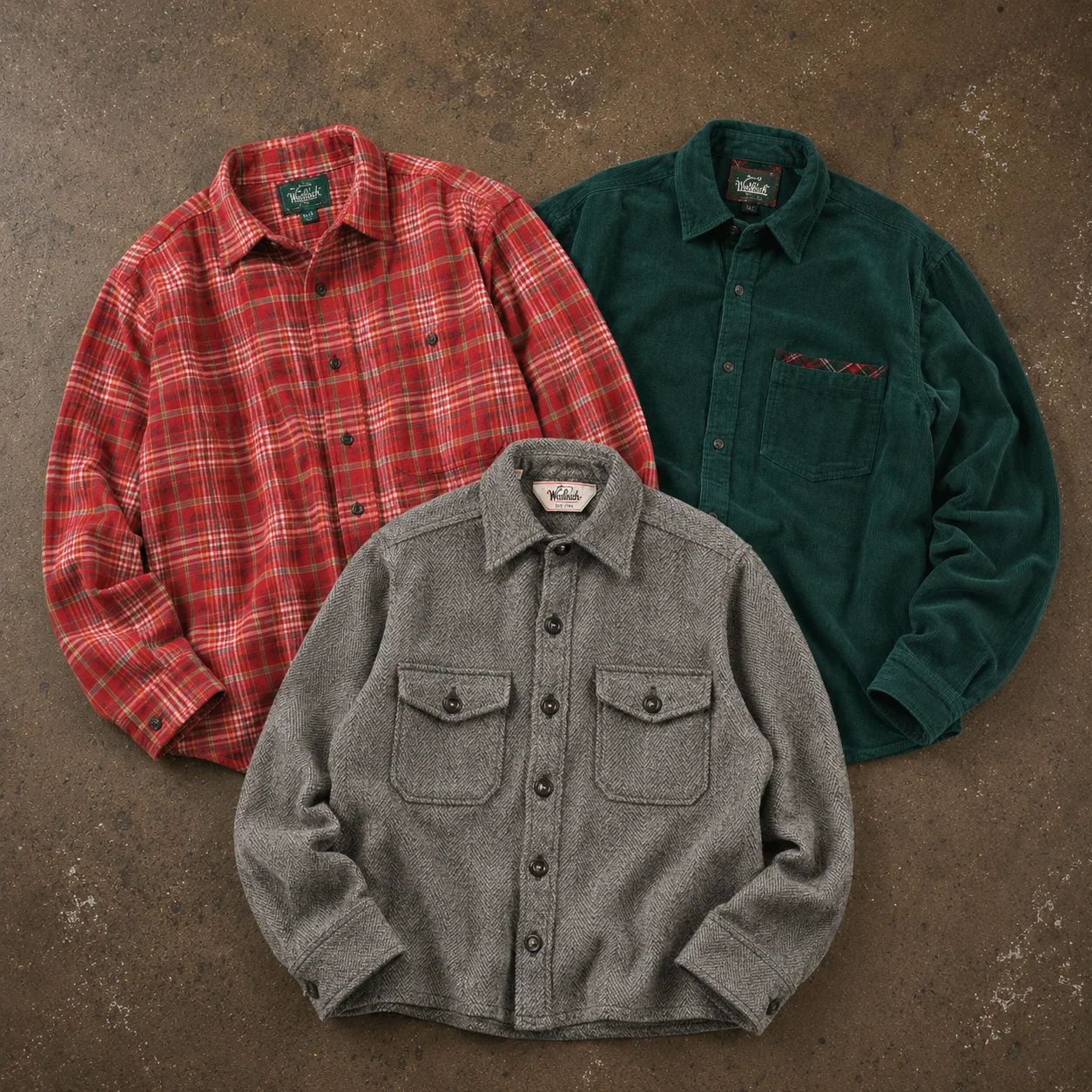 25x WOOLRICH SHIRTS